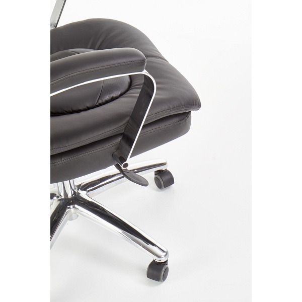 Fotel QUAD gabinetowy czarny - Halmar