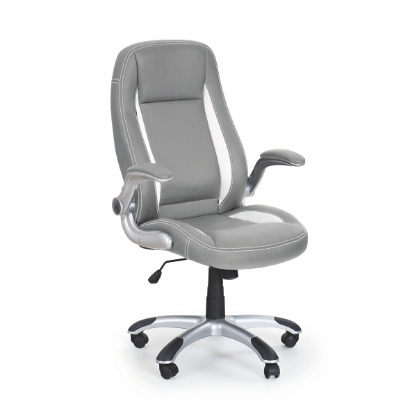 Fotel SATURN gabinetowy popiel - Halmar