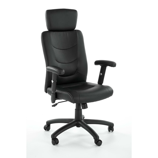 Fotel STILO gabinetowy czarny - Halmar