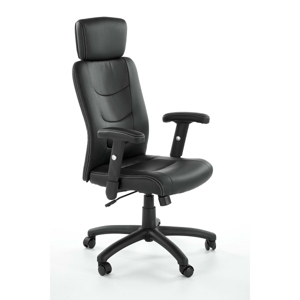Fotel STILO gabinetowy czarny - Halmar