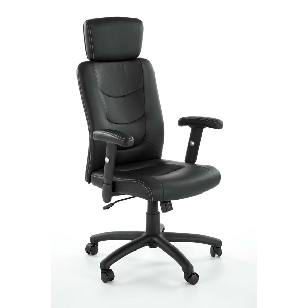 Fotel STILO gabinetowy czarny - Halmar
