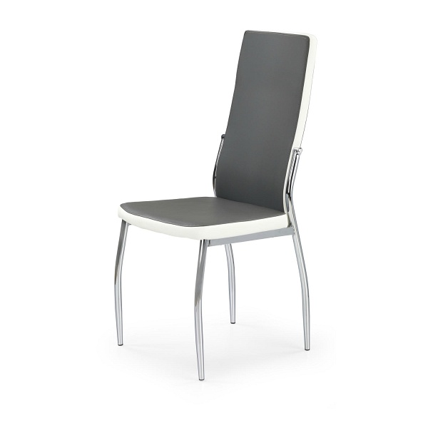 Krzesło K210 popiel / biały - Halmar