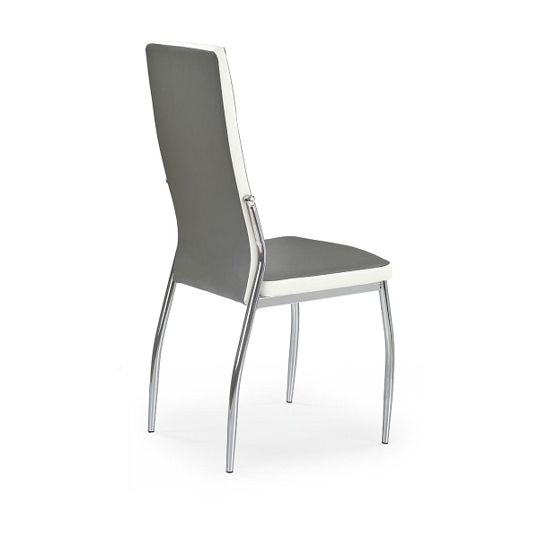 Krzesło K210 popiel / biały - Halmar