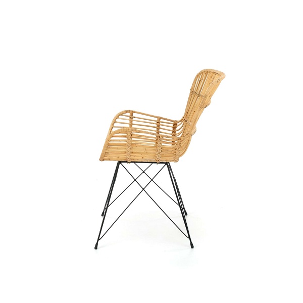 Krzesło K335 rattan naturalny - Halmar