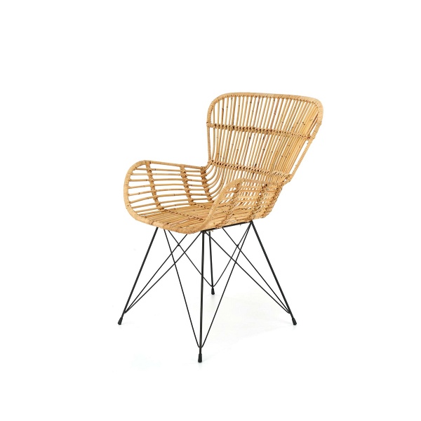 Krzesło K335 rattan naturalny - Halmar
