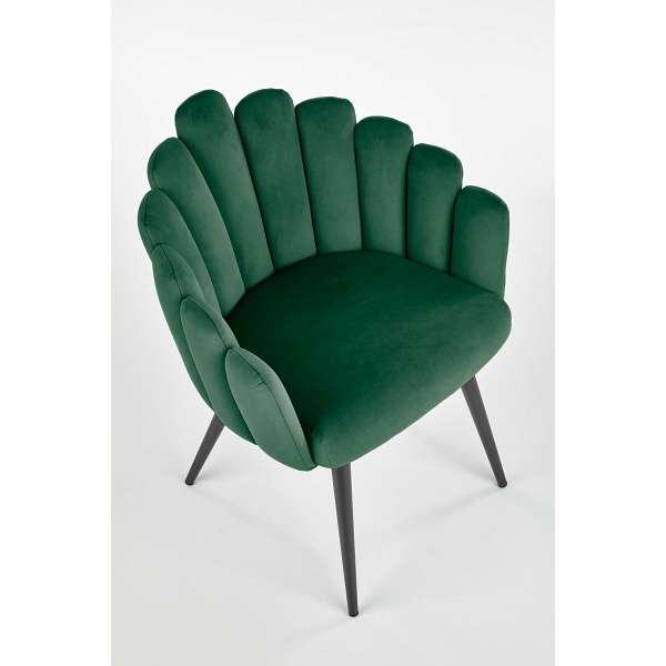 Krzesło K410 c. zielony velvet - Halmar