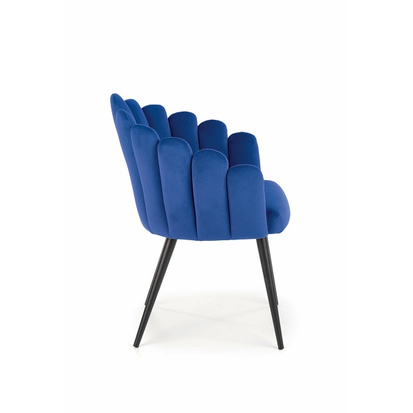 Krzesło K410 granatowy velvet - Halmar