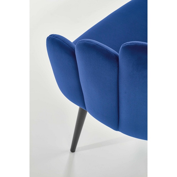Krzesło K410 granatowy velvet - Halmar