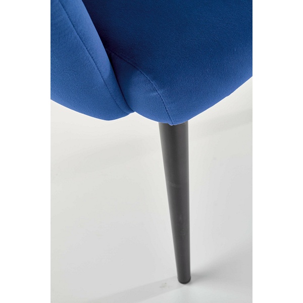 Krzesło K410 granatowy velvet - Halmar