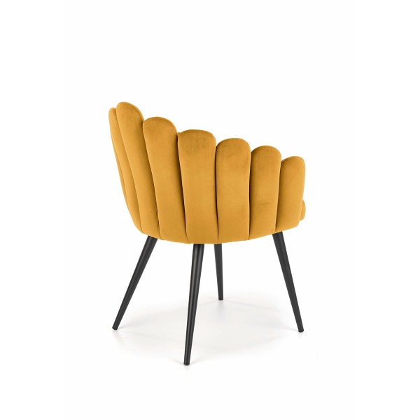 Krzesło K410 musztardowy velvet - Halmar