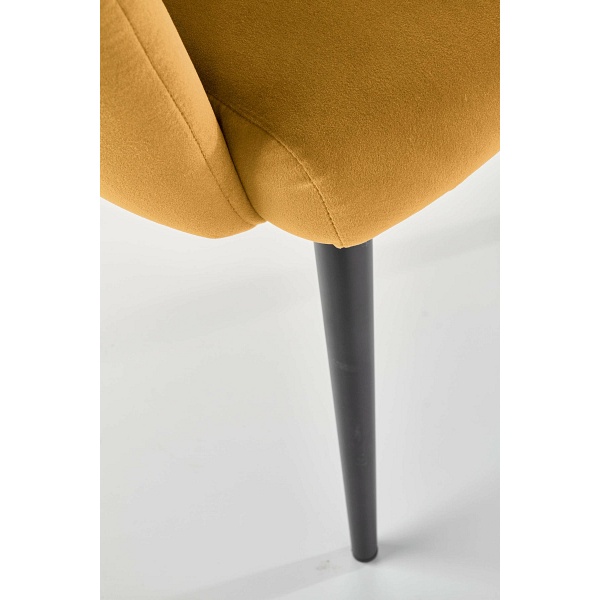 Krzesło K410 musztardowy velvet - Halmar