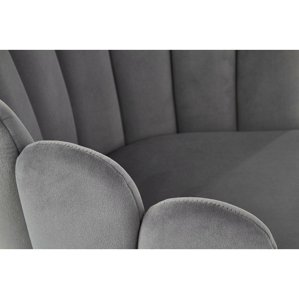 Krzesło K410 popielaty velvet - Halmar