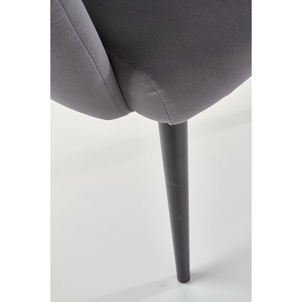 Krzesło K410 popielaty velvet - Halmar
