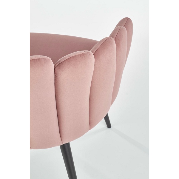 Krzesło K410 różowy velvet - Halmar