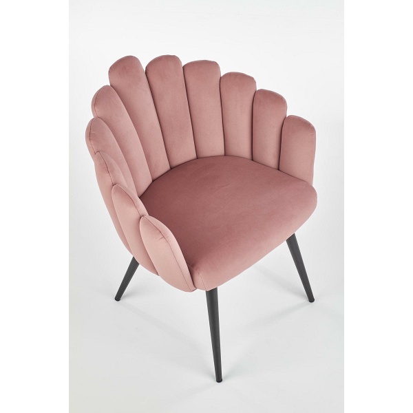 Krzesło K410 różowy velvet - Halmar