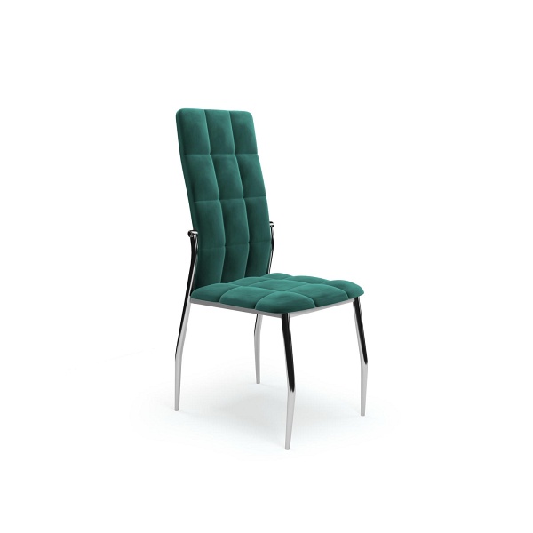 Krzesło K416 ciemny zielony velvet - Halmar