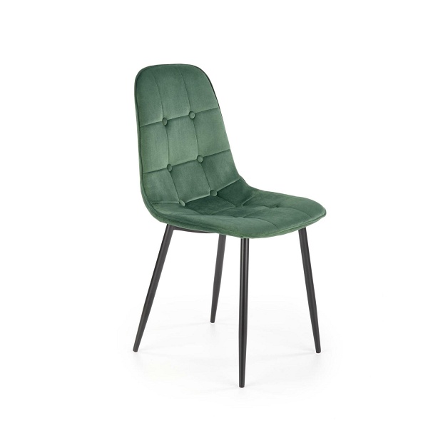 Krzesło K417 ciemny zielony velvet - Halmar