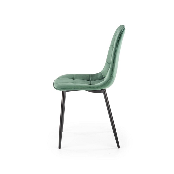Krzesło K417 ciemny zielony velvet - Halmar