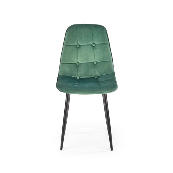 Krzesło K417 ciemny zielony velvet - Halmar