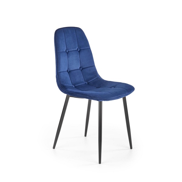 Krzesło K417 granatowy velvet - Halmar