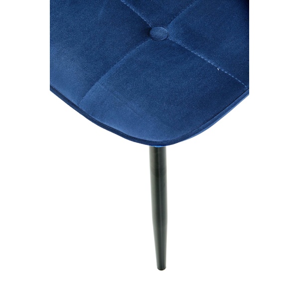 Krzesło K417 granatowy velvet - Halmar