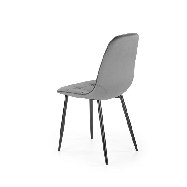 Krzesło K417 popielaty velvet - Halmar