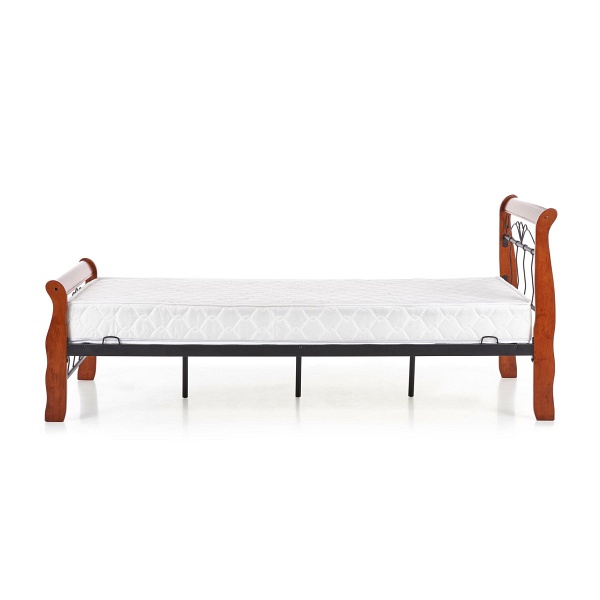 Łóżko VERONICA 90 cm czereśnia ant./czarny - Halmar