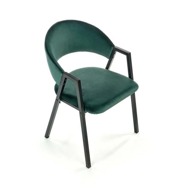 Krzesło K473 ciemny zielony - Halmar