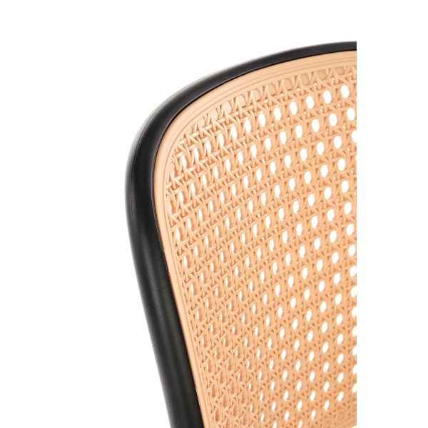 Krzesło K483 naturalny/czarny - Halmar