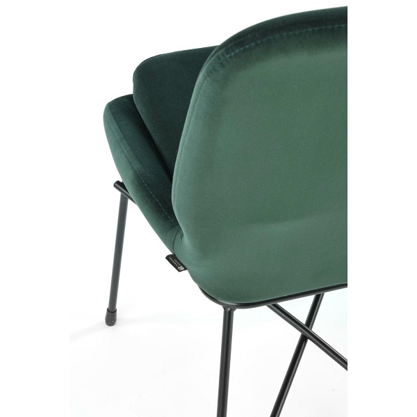 Krzesło K454 ciemny zielony - Halmar