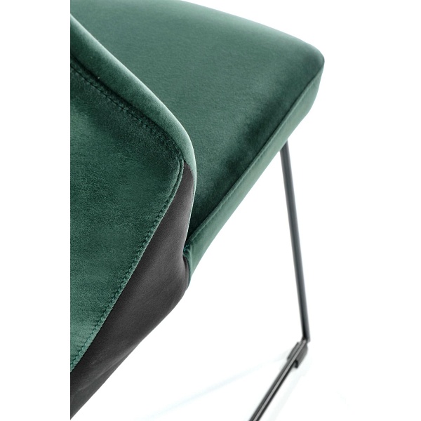 Krzesło K485 ciemny zielony - Halmar