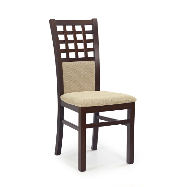 Krzesło GERARD3 ciemny orzech / tap: Torent Beige - Halmar