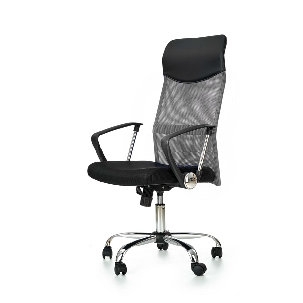 Fotel VIRE pracowniczy popiel - Halmar