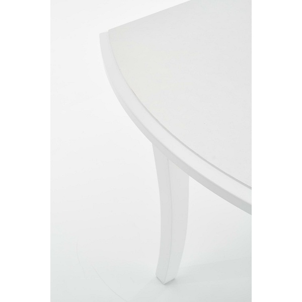 Stół FRYDERYK 160/240 cm kolor biały - Halmar