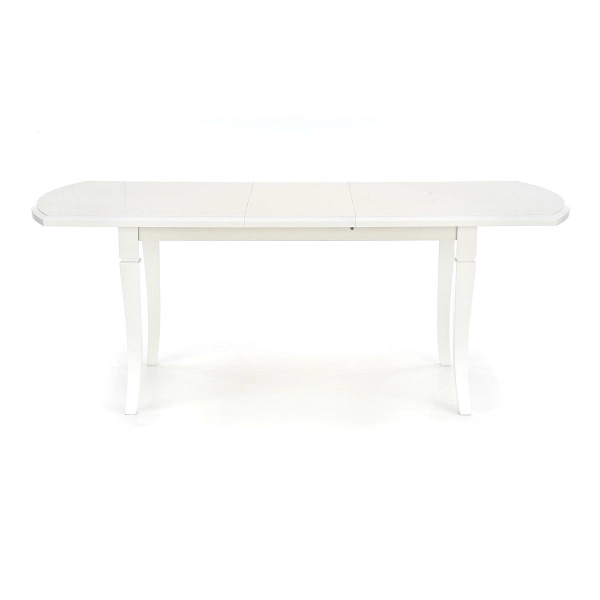 Stół FRYDERYK 160/240 cm kolor biały - Halmar
