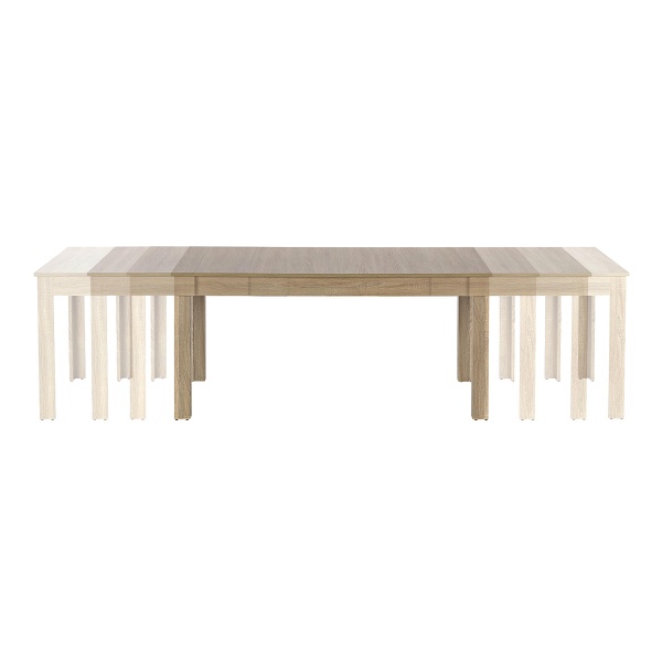 Stół SEWERYN 160/300 cm kolor dąb sonoma - Halmar