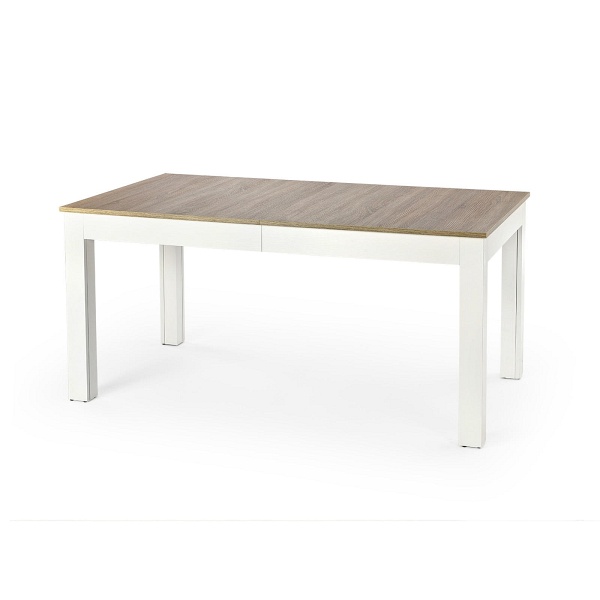 Stół SEWERYN 160/300 cm kolor dąb sonoma / biały - Halmar