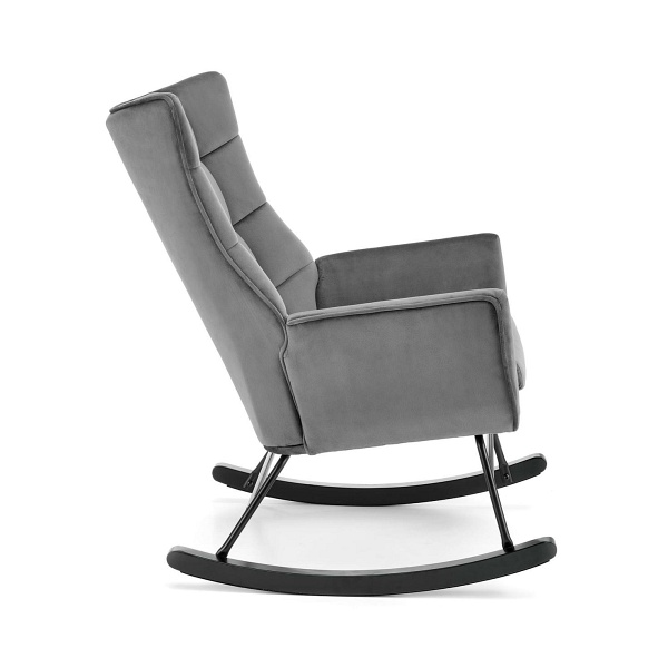 Fotel BAZALTO bujany popiel - Halmar