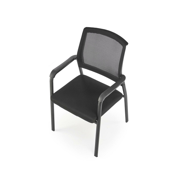 Fotel BERGEN czarny - Halmar