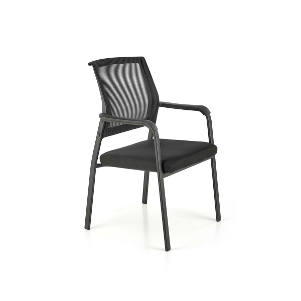 Fotel BERGEN czarny - Halmar