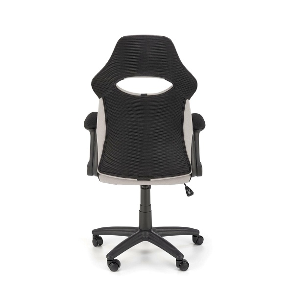 Fotel BLOOM gabinetowy popielaty / czarny - Halmar