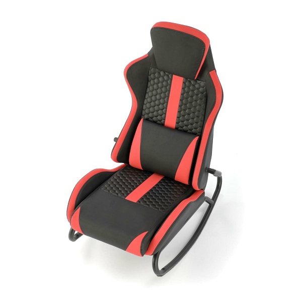 Fotel GAMER czarny/czerwony - Halmar