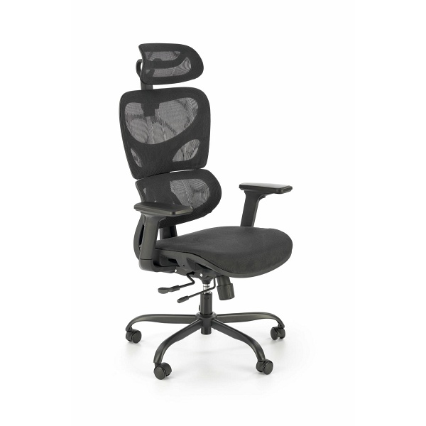 Fotel GOTARD gabinetowy czarny - Halmar
