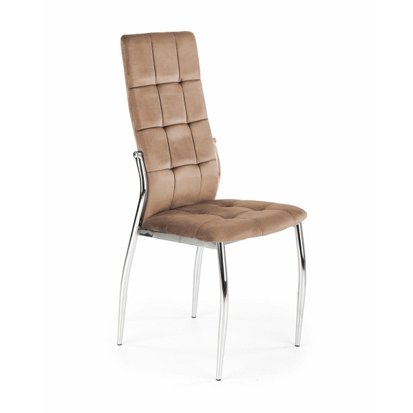 Krzesło K416 beżowy velvet - Halmar