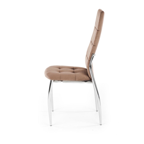 Krzesło K416 beżowy velvet - Halmar