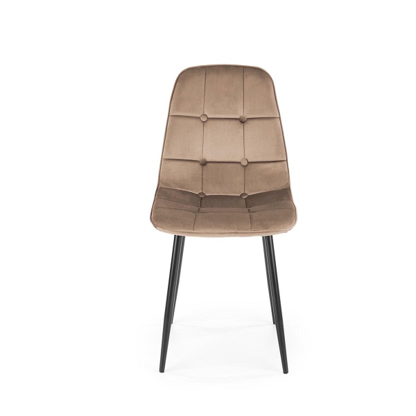 Krzesło K417 beżowy velvet - Halmar
