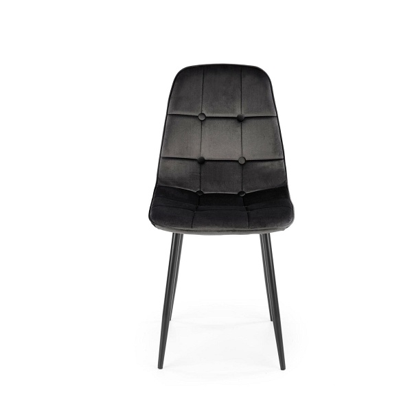 Krzesło K417 czarny velvet - Halmar
