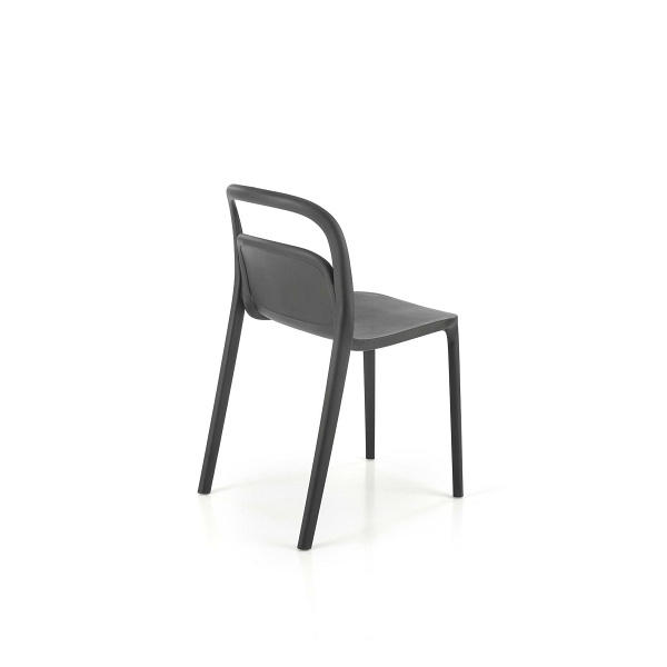 Krzesło K490 plastik czarny - Halmar