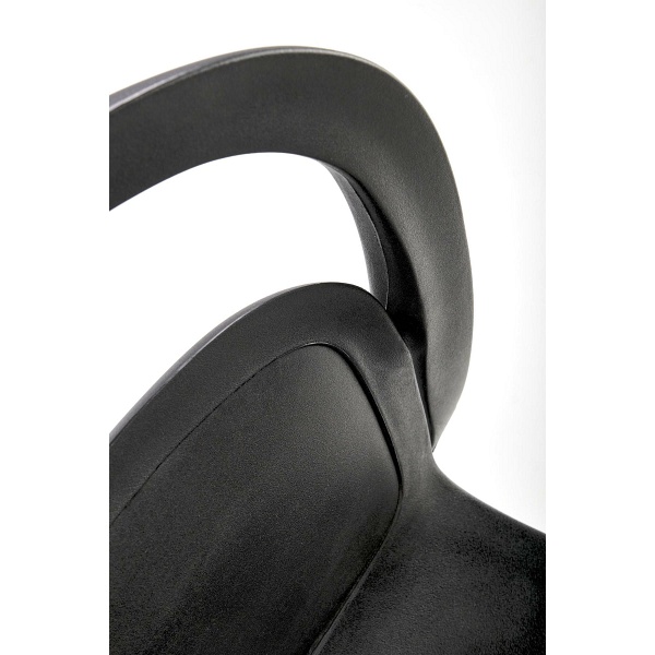Krzesło K490 plastik czarny - Halmar