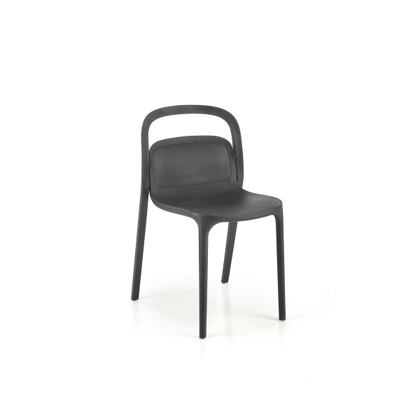 Krzesło K490 plastik czarny - Halmar